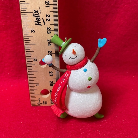 Let It Snow! Snowman Hallmark Ornament - Picture 3 of 5